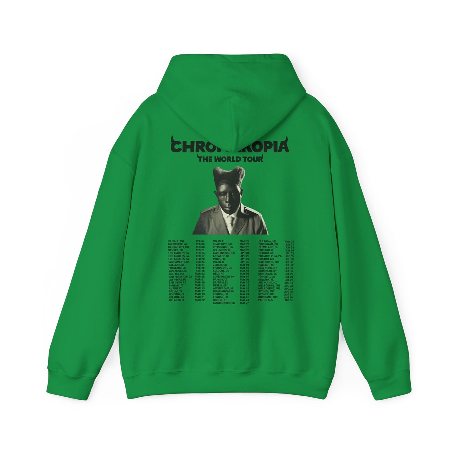 CHROMAKOPIA MERCH - CHROMAKOPIA GREEN TOUR HOODIE