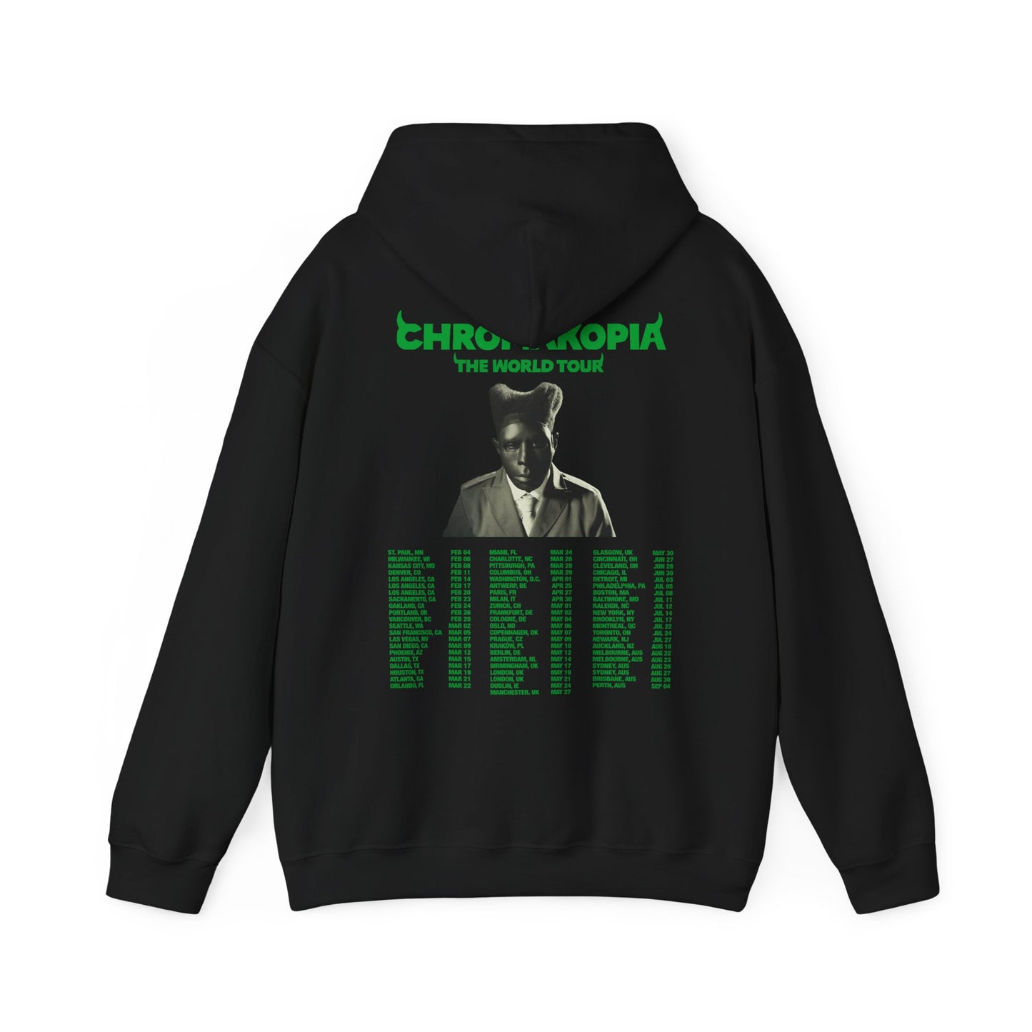 CHROMAKOPIA MERCH - CHROMAKOPIA BLACK TOUR HOODIE